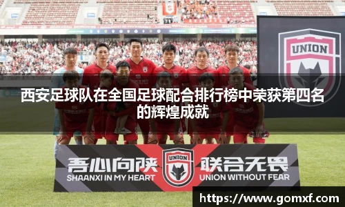西安足球队在全国足球配合排行榜中荣获第四名的辉煌成就
